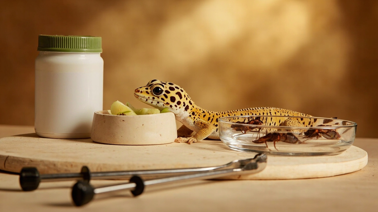 Reptile Feeding Guide: Feeder Insects & Supplement Schedules
