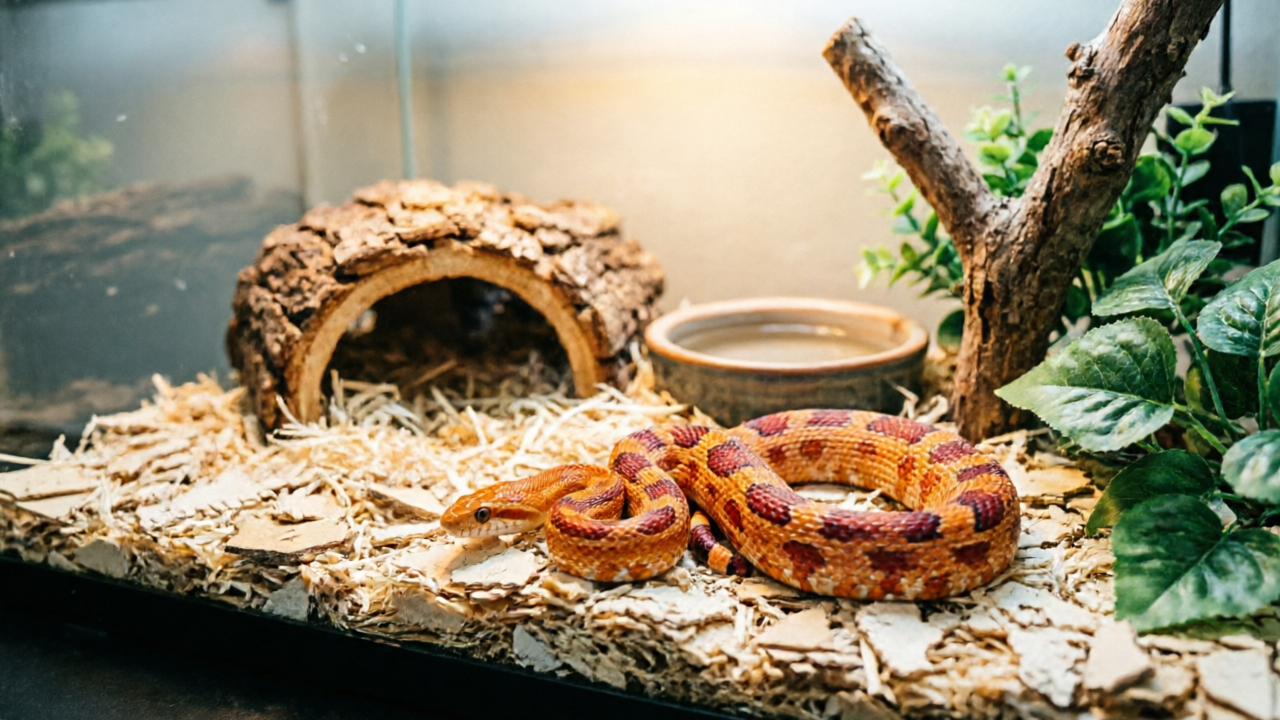 How to Set Up a Corn Snake Enclosure: Step-by-Step Guide